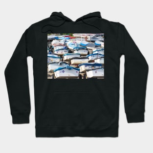 Optimist Dinghys in Artistic Repetition Hoodie